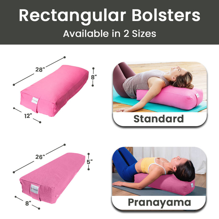 Rectangular Bolster — Exhale Yoga