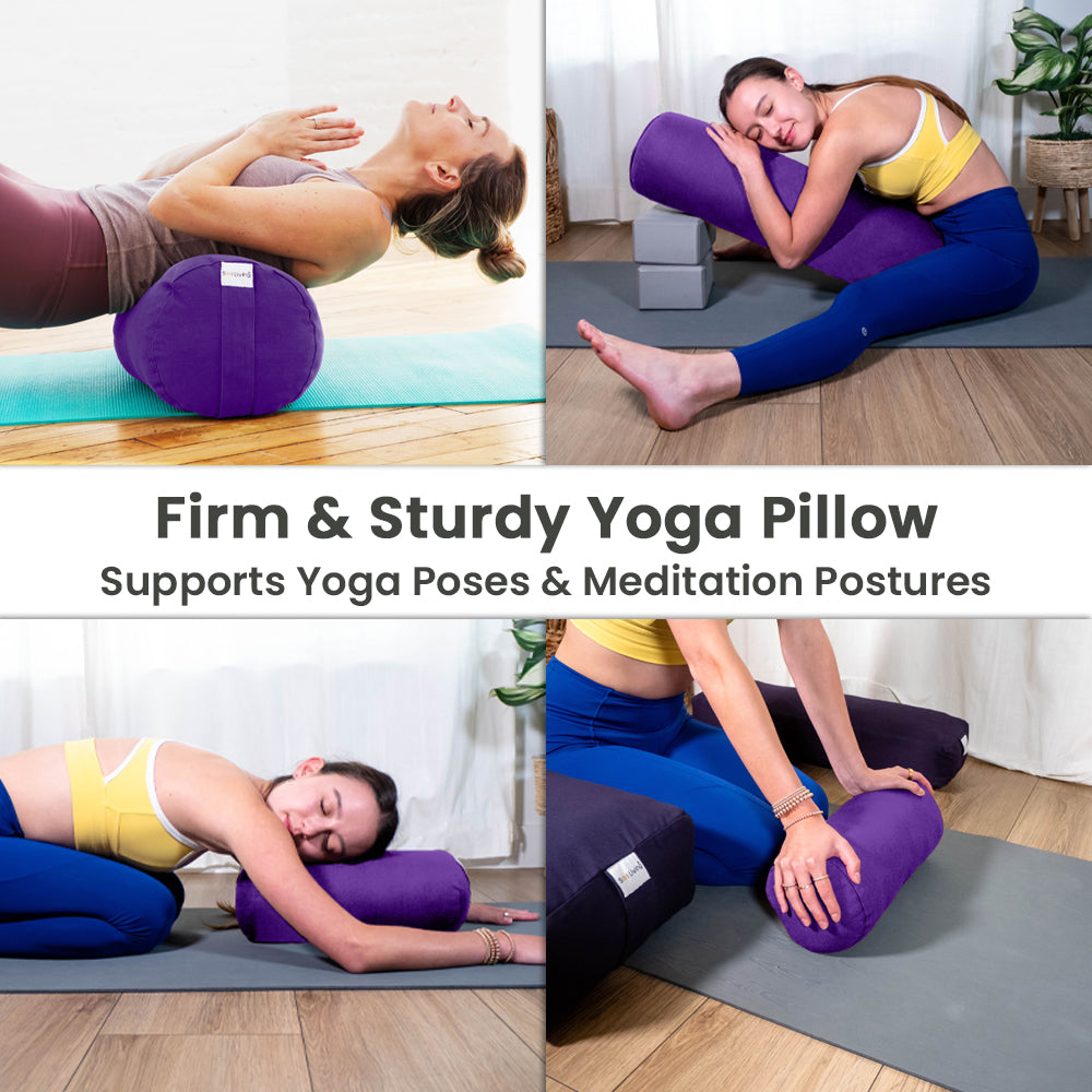 Yoga Bolster Meditation Pillow - Cylindrical - 28