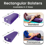 yoga bolster for restorative yoga