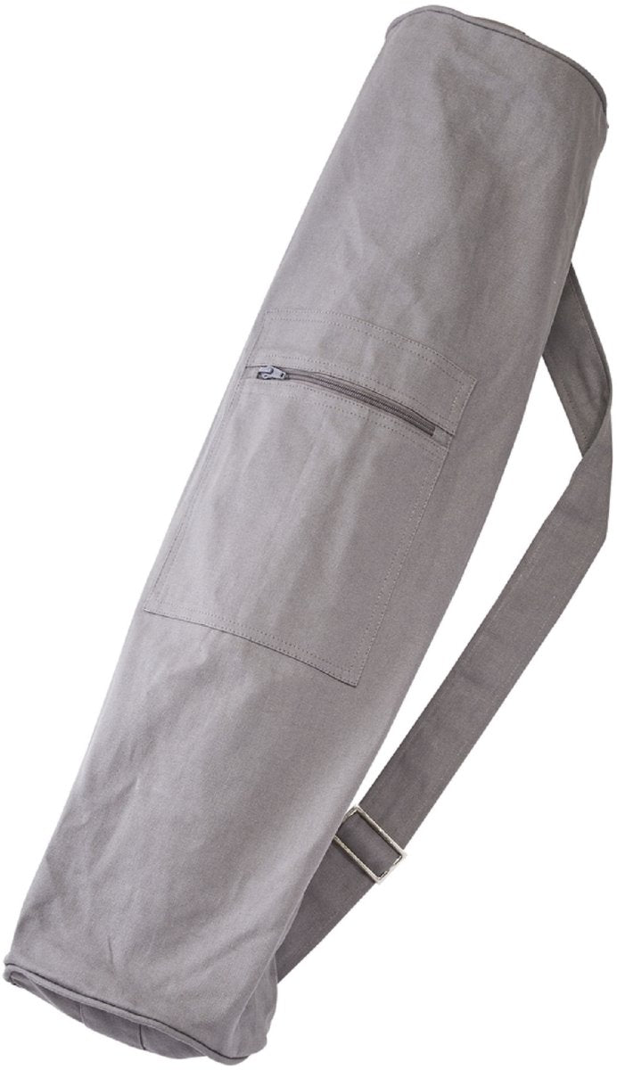 grey yoga mat bag