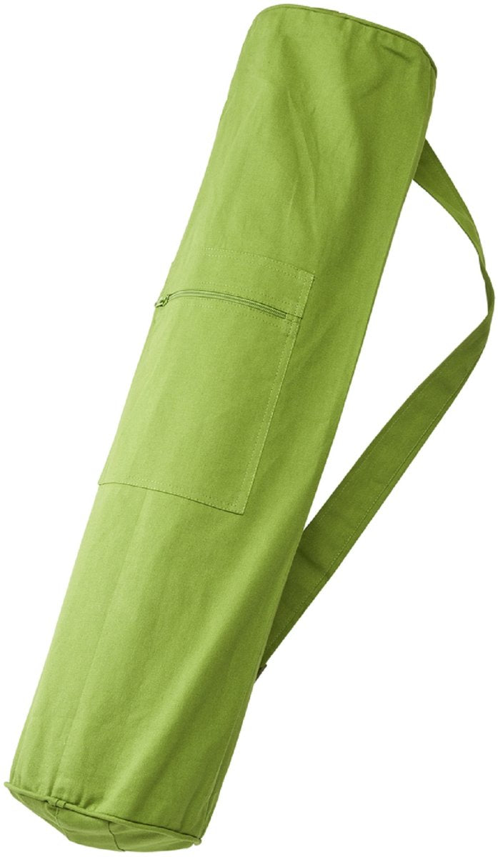 green yoga bag
