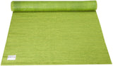 green yoga mat