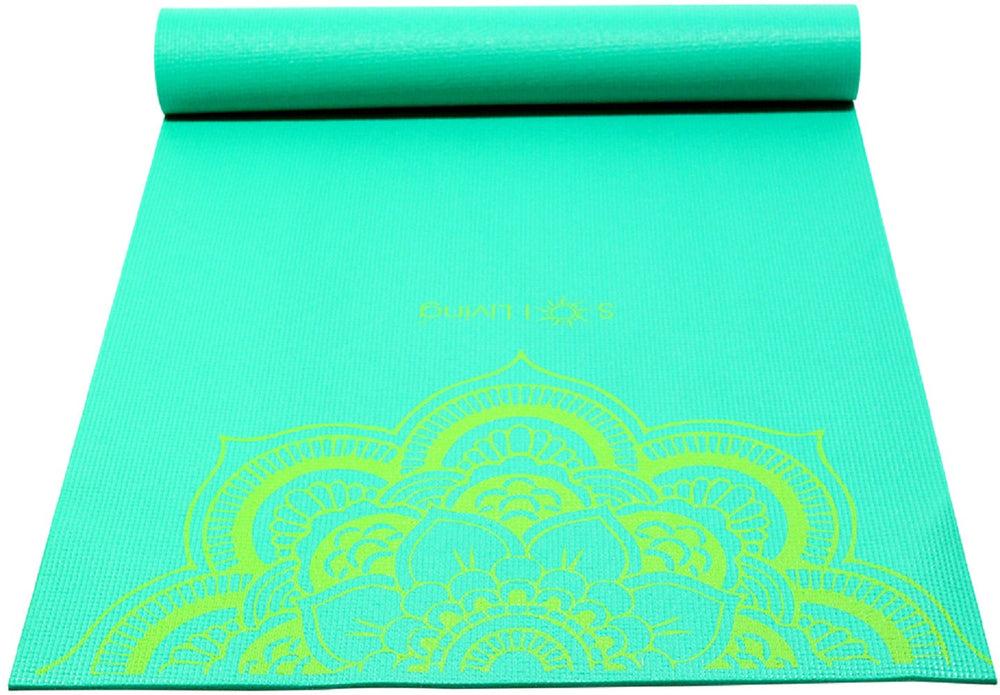 yoga mat teal