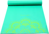 yoga mat teal